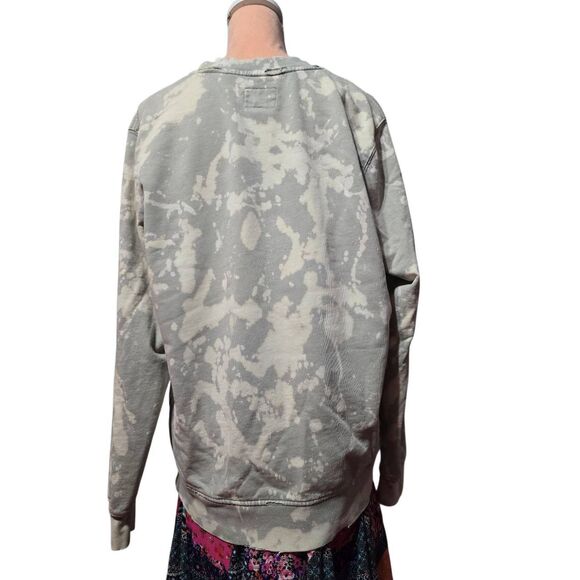 Custom Upcycled Green May Queen Handpainted Sweatshirt - Picture 5 of 5